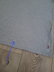 Levi’s Men’s Graphic Tee Tshirt Sz L Gray