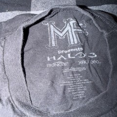 VTG Halo 3 2007 Master Chief Arbiter Bungie Microsoft Game Y2K Rare Shirt 2XL