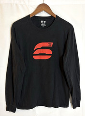 Tom Brady TB12 6 Super Bowl Rings Men’s Medium Black L/S Graphic T-Shirt Tee