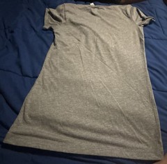 Bella + Canvas Triblend Gray Poly Cotton Rayon Jersey Crew Neck Men’s Tee Size S