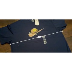 NEW NIKE SB “Snail Tee” MEN’S MIDNIGHT NAVY YELLOW SHIRT Sz 2XL FZ5283-410