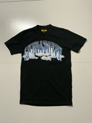 Chinatown Market Lightning Clouds Graphic Black Crewneck T-Shirt Sz. S