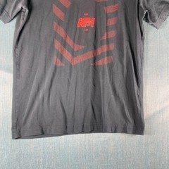 Anta Men’s Ktm T-Shirt Size S Black Short Sleeves Red Graphic Cotton Blend