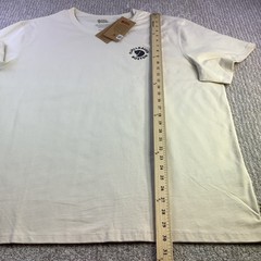 Fjallraven Kanken T-Shirt Boston Chalk White Organic Cotton Unisex XXL NWT