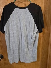 Others May Fall Logo White and Black Band T-shirt Short Sleeve Large (F141)