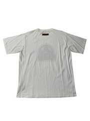 Louis Vuitton Men’s White Pink Graphic Logo T-Shirt Size 5L Made In Italy Luxury