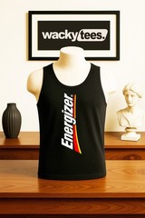 Energizer Bunny Battery Parody Costume Graphic Tee Shirt