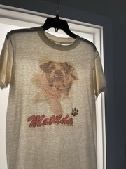 Vintage Wrestling Shirt 1987 Matilda Mascot British Bulldogs Tag Team WWF WWE