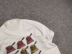 Vintage 1991’s Heat Set Doctor Who at Momi Graphic Logo White Shirt Tee Promo