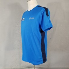 Mercedes-Benz AMG Petronas Formula 1 team shirt men’s large blue short sleeve