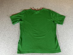 Kappa Shirt Men Large Green Ringer Short Sleeve Streetwear Sportswear Omini Logo