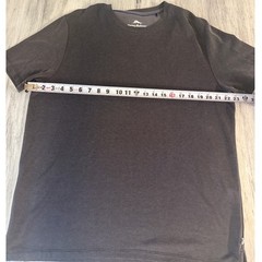 Tommy Bahama Mens Gray Tencel Modal Blend Short Sleeve Textured T-Shirt Large