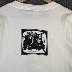 Vintage Fat Albert Shirt Mens XL White 90s USA TV Show Cartoon Rare Parody Hey