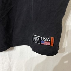Hudson Outerwear NASA Shirt Size Adult Large Black, Multiple Patches