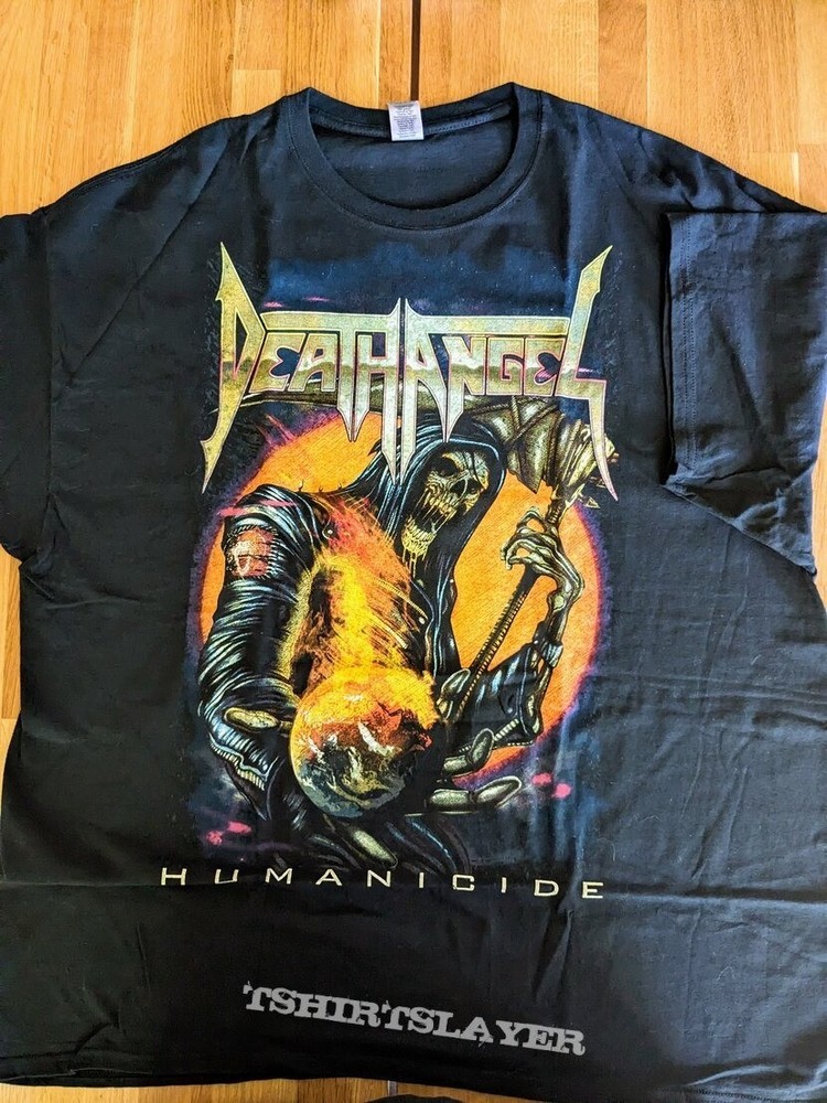 New Death Angel – Humanicide Black Cotton S to 5XL Concert Shirt TU1024