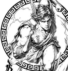 Iron Gods Hermes Gym Shirt Pump Cover Mens Gym Shirt Cardio Shirt Gym Outfit