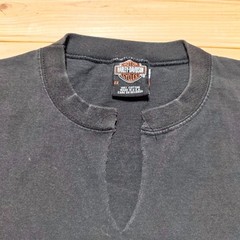 Vintage Y2K Harley-Davidson Ann Arbor Michigan Biker Pocket Muscle Shirt USA 2X