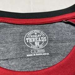 Alabama Crimson Tide T-Shirt Mens Large Red Gray College Sport Baseball Football