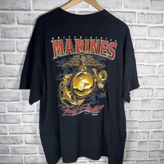 United States Marines First to Fight Men’s Size 2XL Black Vintage 2012
