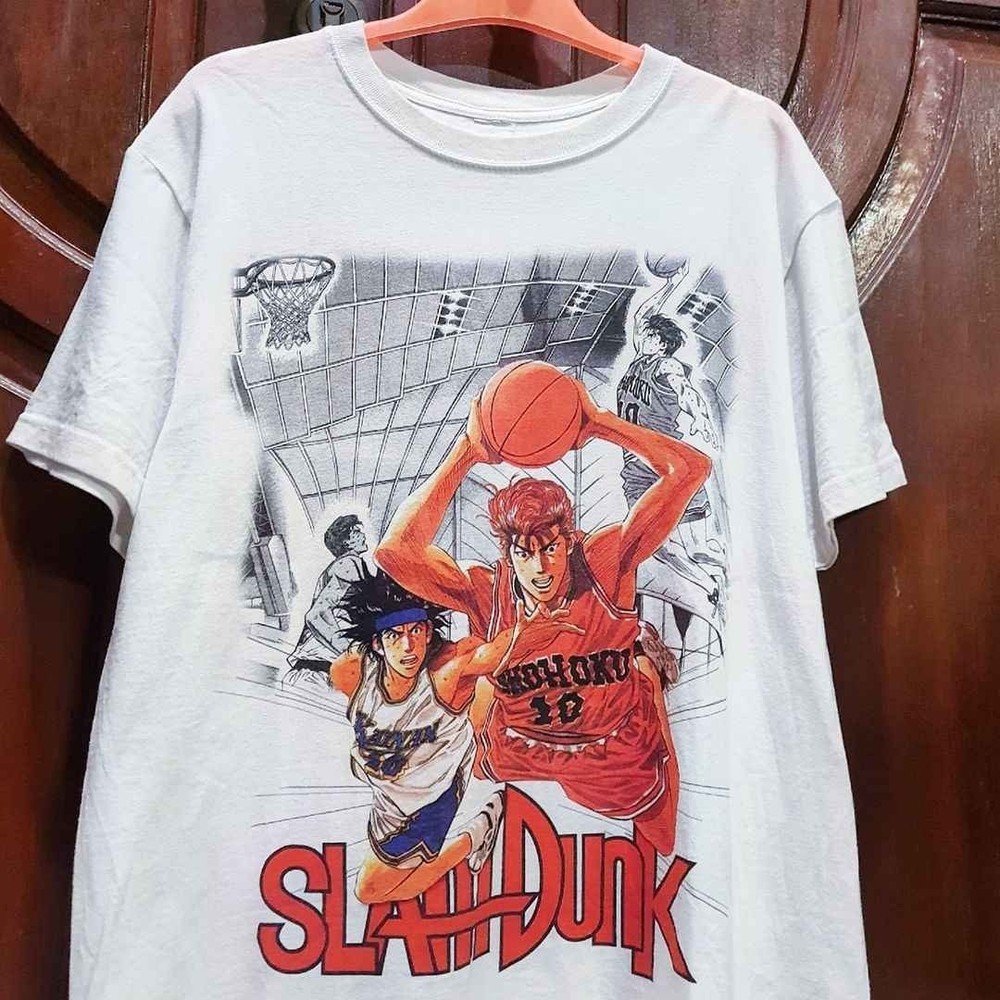 SLAM DUNK ANIME RETRO GRAPHIC UNISEX T-SHIRT S-5XL
