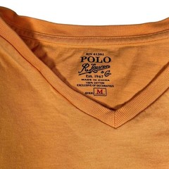 Polo Ralph Lauren V-Neck T-Shirt Classic Fit Casual Everyday Tee Medium