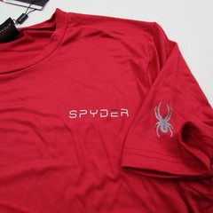 Spyder Short Sleeve Shirt Men’s Red New with Tags M