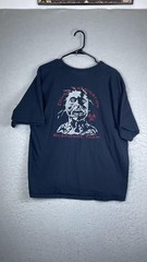 Gildan Shirt Mens XL Blue Zombie Eradication Response Team Leader Graphic Tee