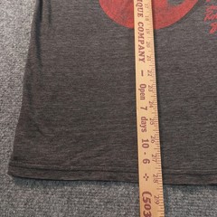 Rolling Stones Tongue Logo Shirt Mens XL Gray Tri-Blend Rock Band Music Tee