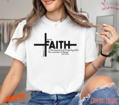 Unisex Hebrews 11:1 Christian T-Shirt, Men T shirt,Women T shirt Gift Religio