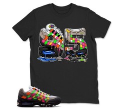 Number 95 Shirt to Match Air Max 95 Woven, BLACK/WHITE
