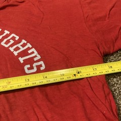 Vintage 50s 60s Double Face T Shirt Native American Cuyahoga High School Sz S