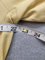J. Crew Men Shirt L Yellow Crew Neck Short Sleeve Flat Front Breathable Pullover