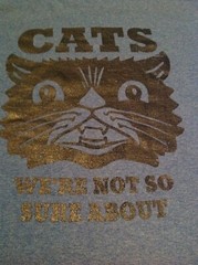 Bean & Bailey Dogs Go To Heaven/Cats Not So Sure Adult Graphic T-Shirt Small