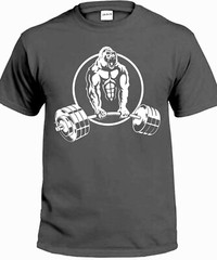 Gorilla Gym Weight Lifting workout T-shirt
