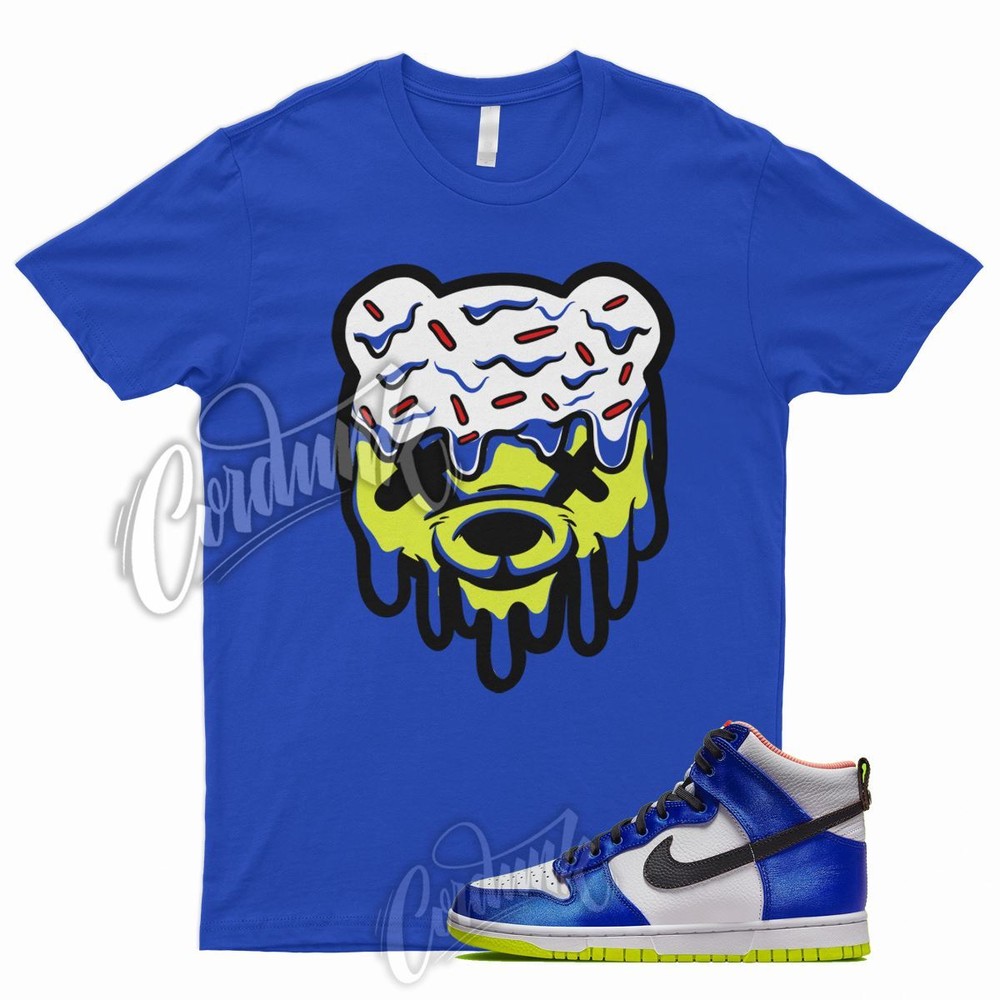 DRIPPY T Shirt for N Dunk High Blue Satin Racer Atomic Green Royal Griffey 1