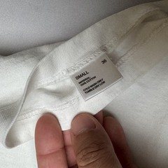Lady White Co All Cotton Short Sleeve T Shirt Men’s 36/S Minimalist Quiet Luxury