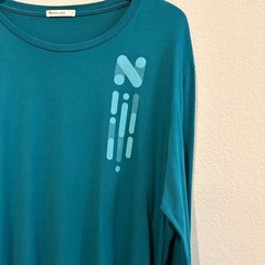 Marine Layer Teal Long Sleeve Tee Men’s Size XL Supima Cotton Modal Blend