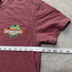 Comfort Colors T-Shirt Mens S Red Irish Shenanigans Pub Ocean City Graphic Tee