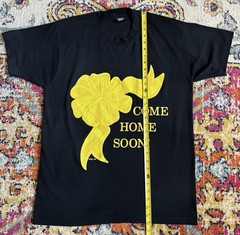 Screen Stars Best XL Black Graphic Tee Yellow Ribbon Come Home Soon Made USA