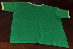 Brasil Men T-shirt By FITH Sun Heart & Soulļ, Slim Fit, Green & Yellow, Large