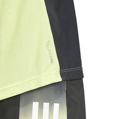 adidas Own The Run Climacool Colorblock Crew Neck Short Sleeve Athletic T-Shirt