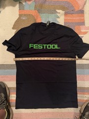 NEW! Festool Sanders Logo Size Medium T-Shirt
