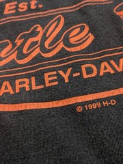 Vtg 90s Harley Davidson Myrtle Beach 1999 Black T Shirt XL – Made in USA