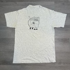 Vintage 90s Washington Naked Basketball Champs T-shirt Size Small 18×25