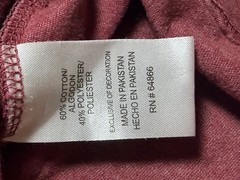 Lee Jeans Mens Red T-Shirt Size XXL