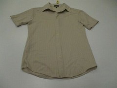 MISSION Shirt Men’s Size S Classic Stretch Button Down Slim Ivory NEW