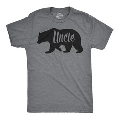 Mens Uncle Bear T Shirt Funny Shirt for Men Gift for Amazing Brother Graphic