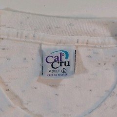 Vtg Cal Cru Genealogists Graphic T Shirt Mens Sz L Heather Gray USA Single