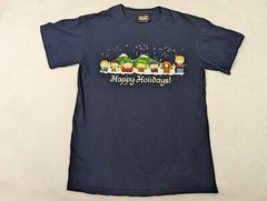 2000s South Park Happy Holidays T-Shirt Medium *Smaller Fit
