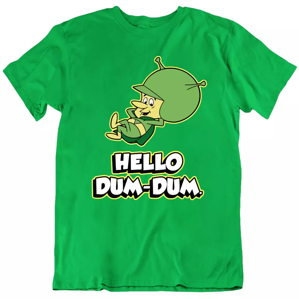 Hello Dum Dum The Great Gazoo, simply Gazoo 60’s Cartoon T Shirt Tee Gift New